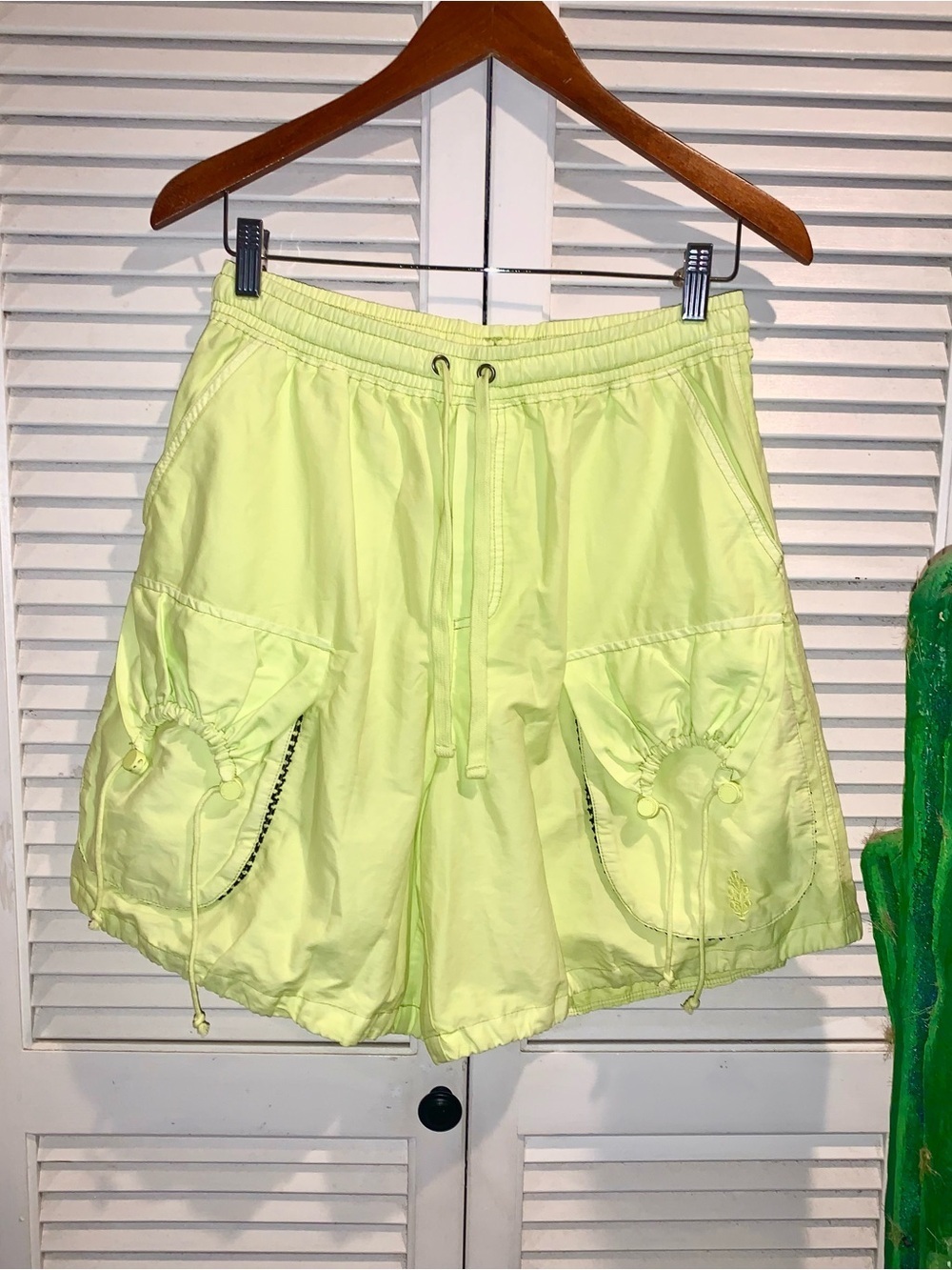 FP Movement Free People In A Cinch Shorts Sour Citrus Woman’s size Medium - Picture 5 of 8